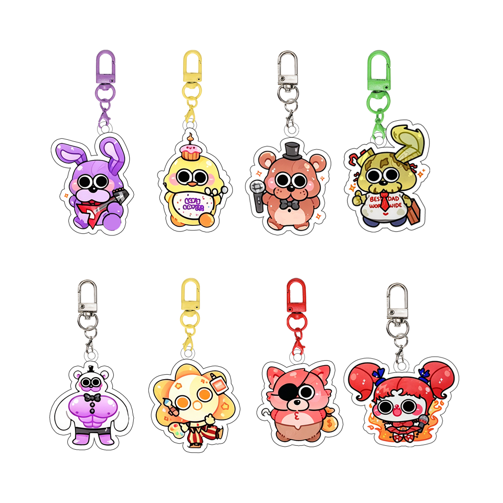 Baby Products For Gift - Llavero Acrílico de FNAF Game Circus
