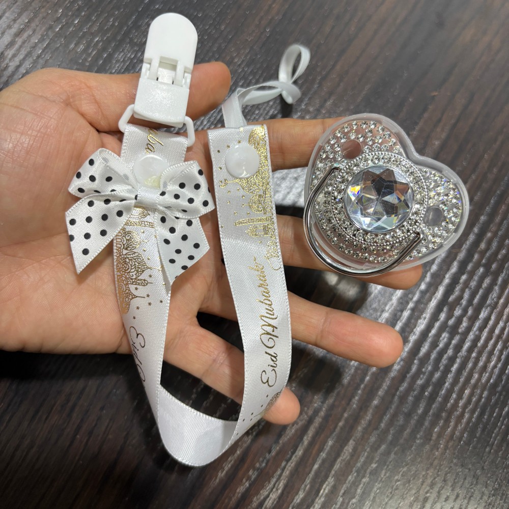 Baby Products For Gift - Chupete y Soporte para Chupete Dorado